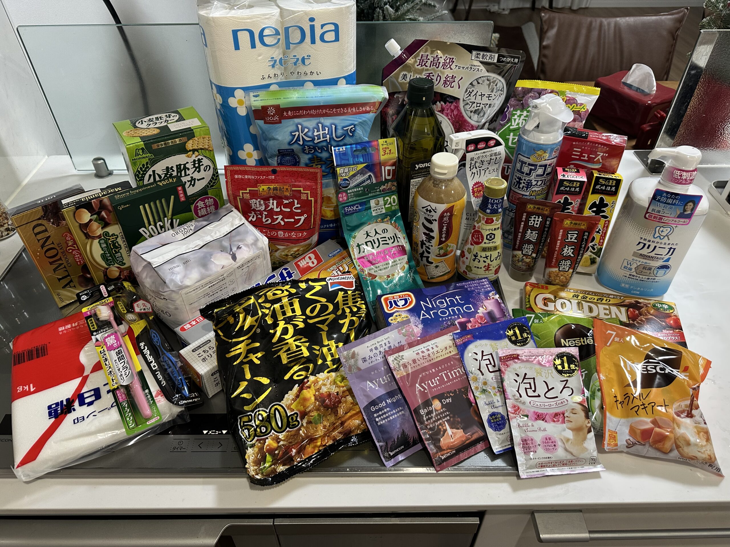 ウェル活で購入した商品一覧